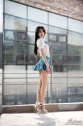 Korean schoolgirl