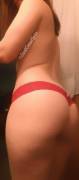 Wonder[f]ully snug. My favorite thong.