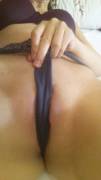 Playing with my panties and vibrator ![f] &lt;3