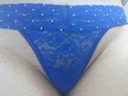 Feeling blue this Monday? Let my panties help [f]