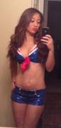 Spic whore ready for that white meat