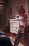 The hardest Jennifer Aniston's nipples ever got on Friends