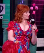 Christina Hendricks' massive heaving chest