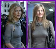 Jennifer Aniston isn't shy about her nipples