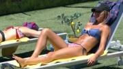 Angela bikini crotch shot looped 7/1