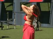 BB13 Rachel boob falling out