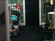 BB12 Rachel having fun with the cameras