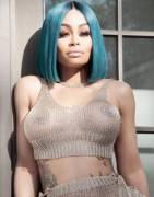 Blac Chyna See-Thru Top