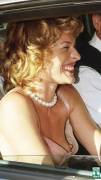 Milla Jovovich nip slip