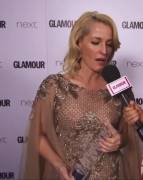 Gillian Anderson - Glamour Awards 2015