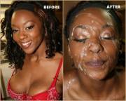 Erica V - CumBang - Before &amp; After