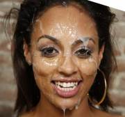 Cherry Hilson after bukkake shot