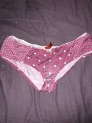 Sis polka dot panties... did I mention I love polka dots...