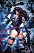 Psylocke showing off [Psylocke #1]