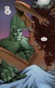 How Rapture's costume stays on (although it's nowhere to be seen for several panels) [The Savage Dragon #14]