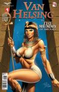 Covers and variant covers from [Van Helsing Vs The Mummy Of Amun-Ra]