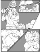 Drunk Twinkie [F/F, Twilight x Pinkie, 2 Pages, Artist: Avante92]