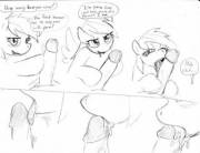 Rainbow Dash x Human [12 pages]