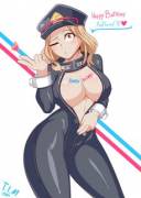 Camie wishing you a happy birthday (theironmountain)