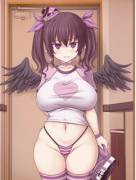 Cute devil girl