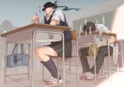 The classroom's dullahan