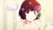 Hanekawa and Senjougahara showering together [Monogatari Series Second Season]