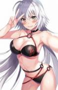 Embarrassed Jeanne Alter [Harimoji]