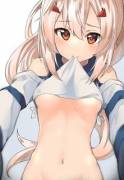 Ayanami being cute &amp; lewd