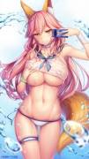 Getting wet