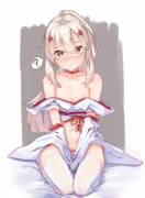 Pouting Ayanami