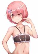 Cute and she knows it