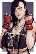 Cum soaked Tifa [Final Fantasy VII] (Devilhs)