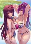 Scathach &amp; Skadi [Fate/GO]