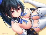 Noire's Huge Knockers (Hyperdimension Neptunia)