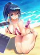 Lewd Bikini Rikka