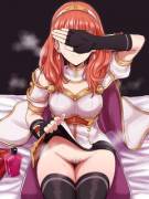 Celica giving a peak – Baokugen