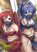 Severa and Lucina as Plegian slaves (Sheita)