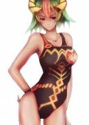 Swimsuit Laegjarn (おかたにうまこ)