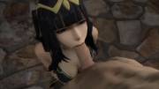 Tharja performing fellatio (Pallidsfm)