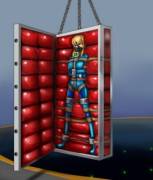 Samus in storage