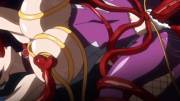 Taimanin Asagi 3 Ep 02, Tentacle Cum Inflation