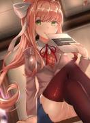 panty-less edit of a rather famous monika lewd