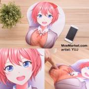 Sayori Oppai Mouse Pad (artist: YUJ)