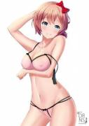 Sayori in underwear [Dearonnus]