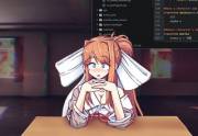 Doki Doki Literature Club: monika.jpg [F Shrinking (Micro)] - inksGirls