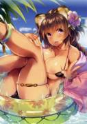 Showing tiddy