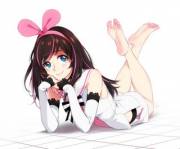 Kizuna AI with "the pose"