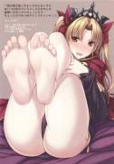 Ereshkigal's Thighs and Feet