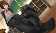 Homis wet stockings are the best (Miru Tights)