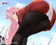 Bending over [Darling in the Franxx]